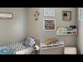 Toddler Bedroom Makeover