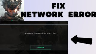 How to Fix Network Error please check your network first in Delta Force Mobile