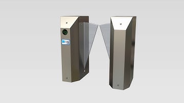 Retractable Flap Barrier : MOTWANE