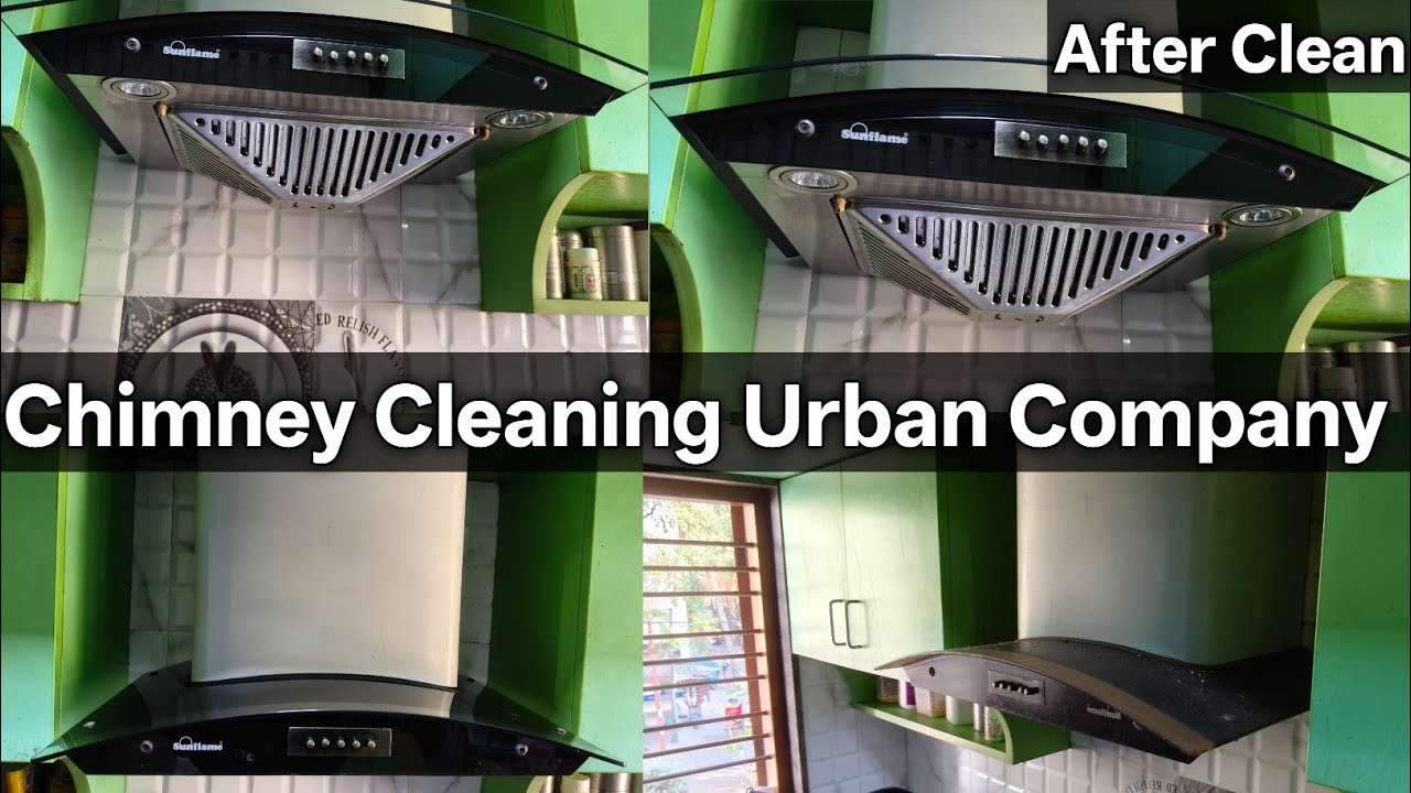 Urban Company Kitchen Chimney Deep Cleaning | Oil & Smoke Filter Cleaning | Satisfying Video