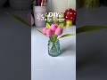 DIY Clay Tulip #diy #craft #flowers #art #handmade #shorts #homedecor