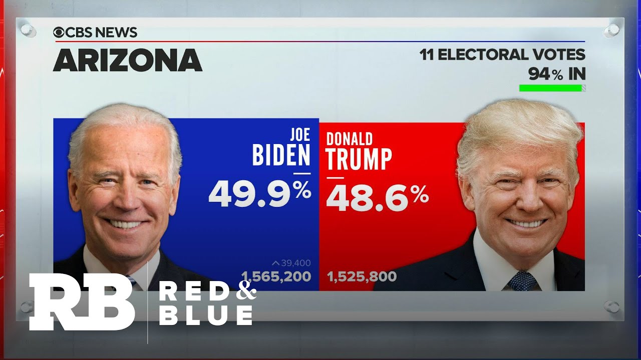 ⁣Presidential race tightening in Arizona as more votes are tallied