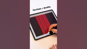 @YouTube   +  @Netflix  crossover logo 🔥