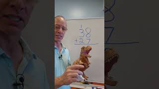 Double-Digit Addition with Dinosaurs 🦖 Adding 2 Digit  Numbers 🦕