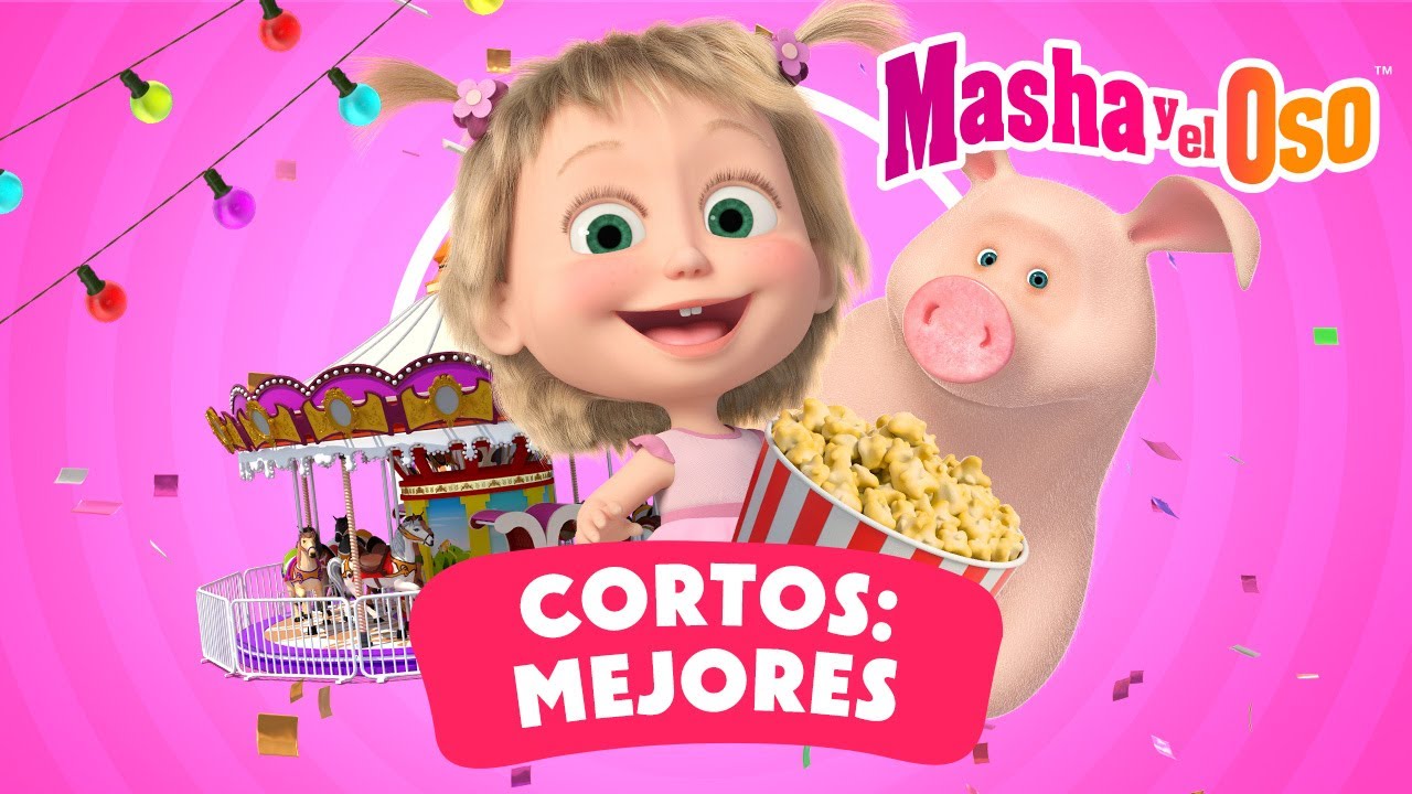 Masha y el Oso ⭐ Cortos: mejores ⭐ Capítulos completos 🎬 Tiempo familiar  de TV