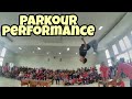 Parkour Performance di SMAN 1 Krembung Sidoarjo