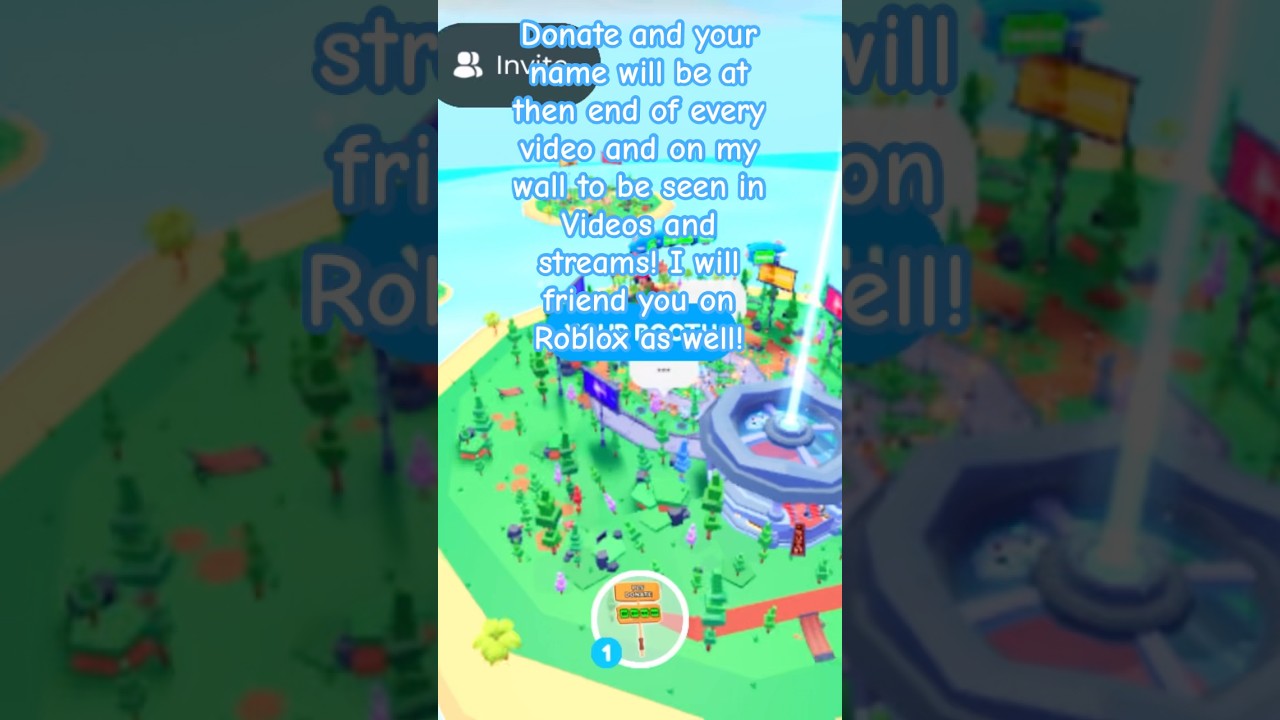 Donate for permanent shoutouts! 