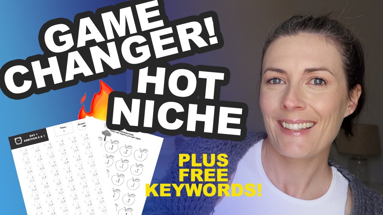 ACT NOW Game-Changing KDP Niche Plus FREE Keywords - Low Content Book Publishing on Amazon KDP