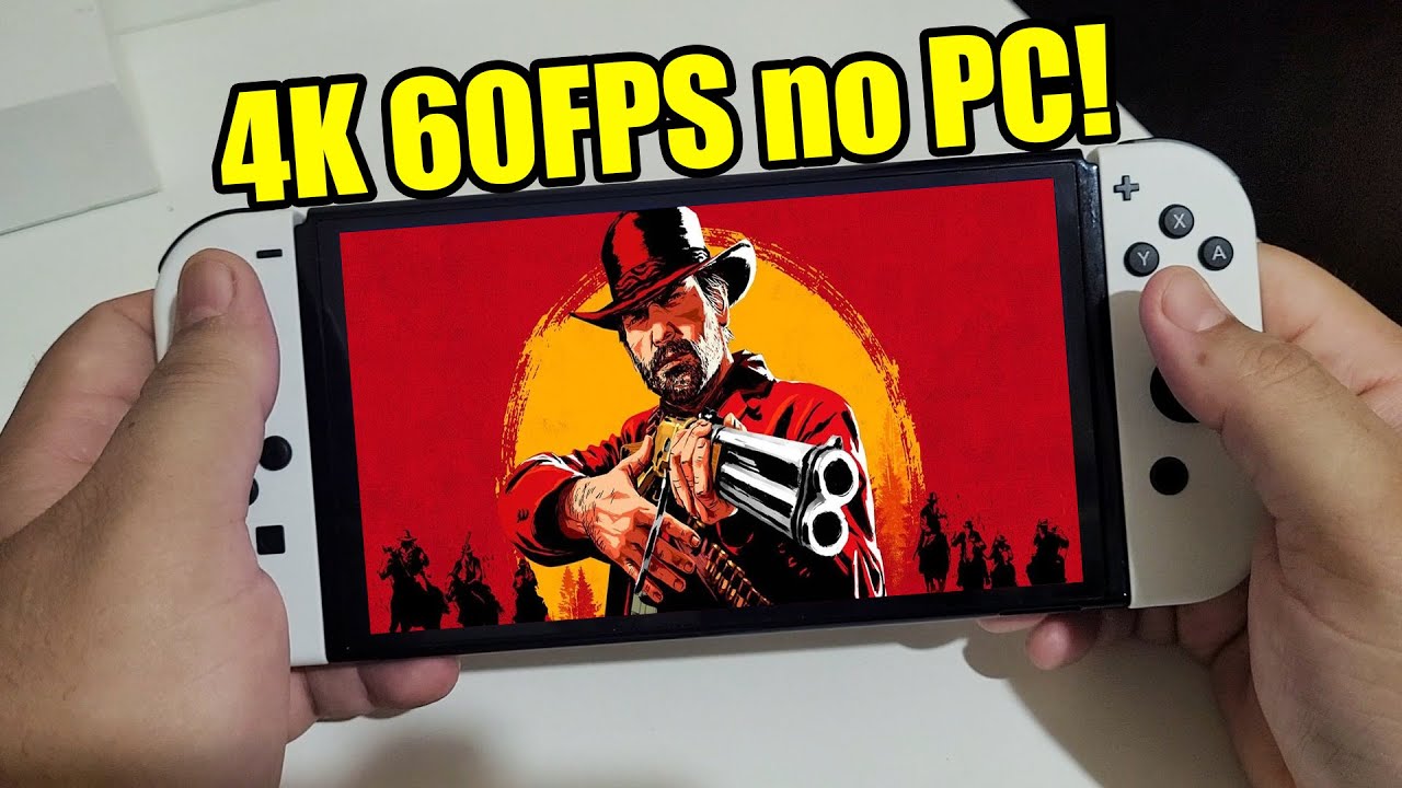 A MELHOR VERSÃO DE RED DEAD REDEMPTION NO PC É A DO SWITCH PRO 60 FPS E  PTBR! YUZU/RYUJINX 