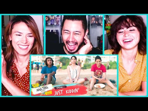 Dice Media | ADULTING | S02E01 - Just Kiddin' | Reaction by Jaby, Megan Le & Jennifer Sun Bell!
