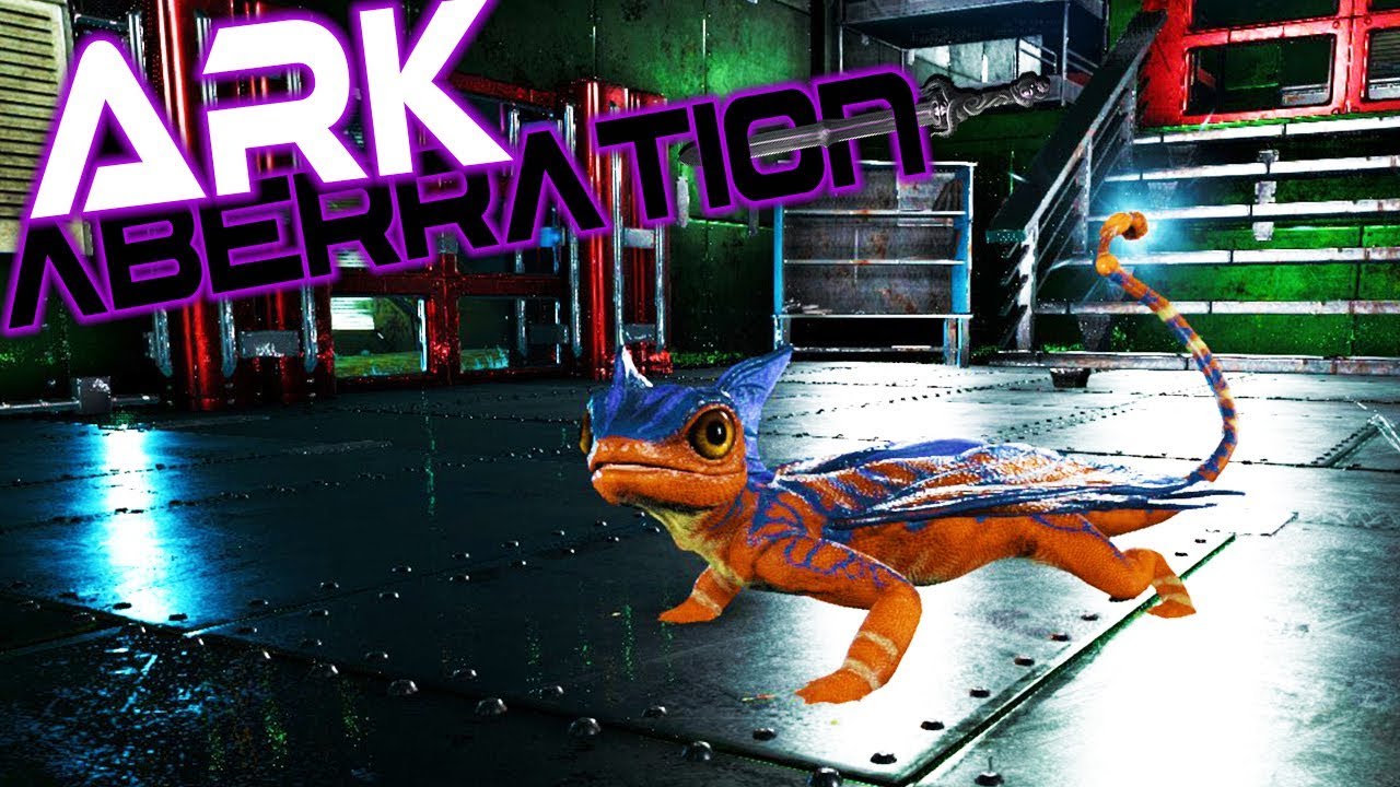 ARK ABERRATION! CAVE DIVING AND GLOWTAIL TAMING!!