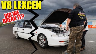 Carnage  Did We Hurt The V8 Lexcen?
