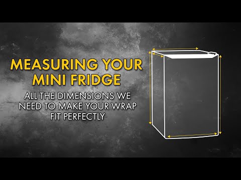 How To Measure Your Mini Fridge