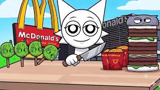 I Made Sprunki Mcdonalds But The Ingredients Are Sprunkis Itself...