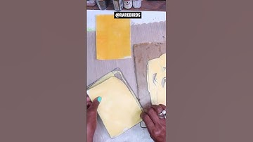 Today’s prompt: YELLOW💛#abcprintingchallenge #gelliarts #shorts #yellow