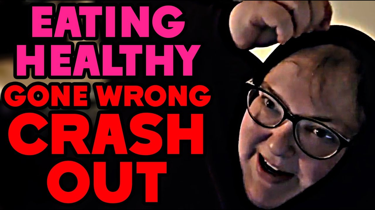 FOODIE BEAUTY CRASHES OUT OVER SALAH - TRIES TO EAT HEALTHY AND FAILS - livestream reaction
