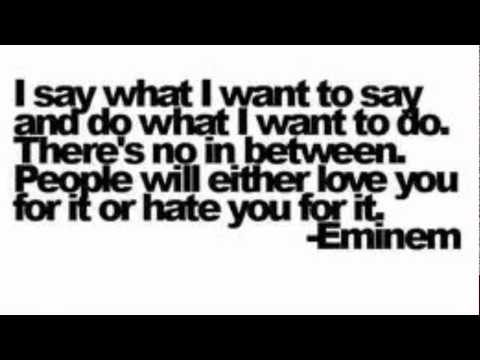 Eminem Quotes - YouTube