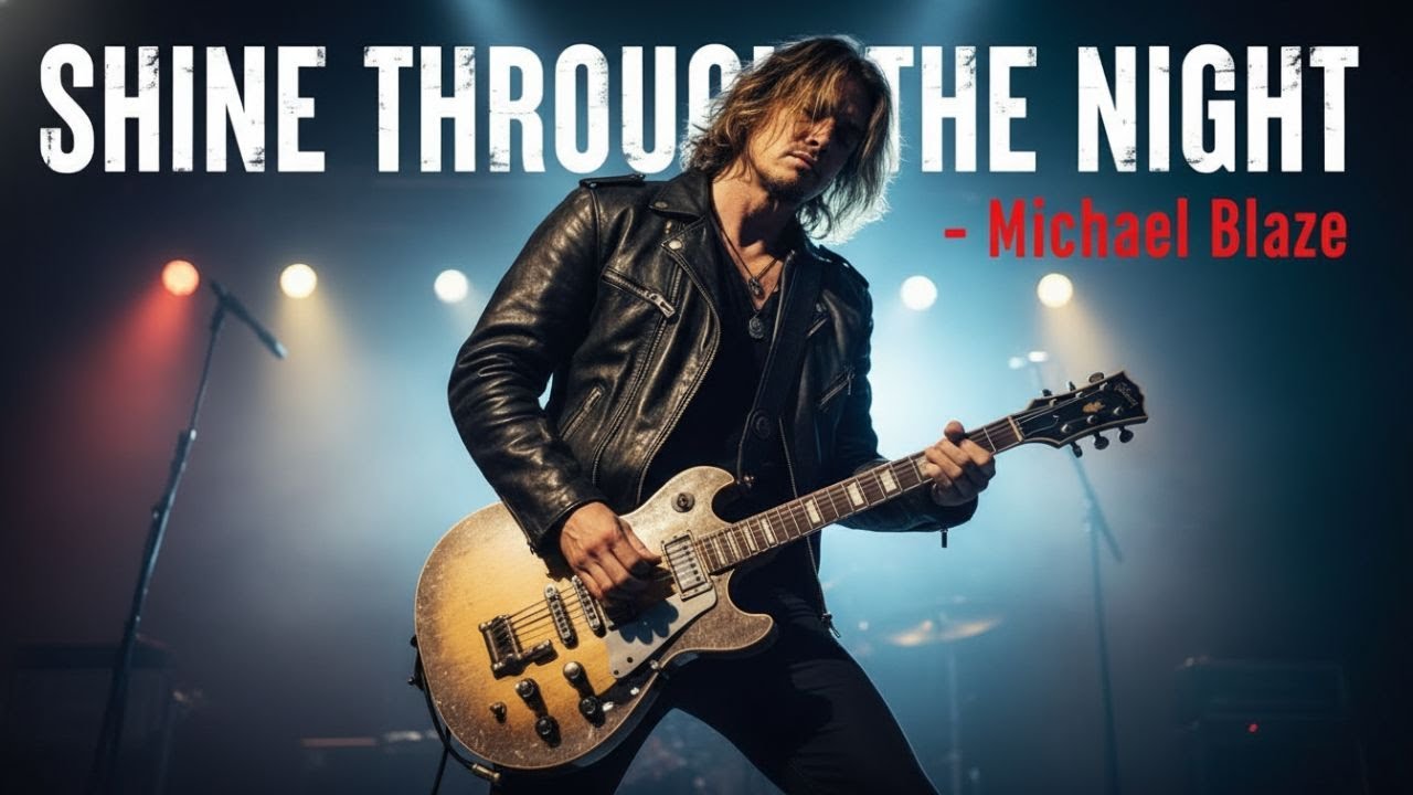 SHINE THROUGH THE NIGHT - Michael Blaze (OFFICIAL) | christian hard rock | praise rock