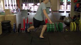 Crossover Lunge