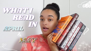 what i read in april & may | spring reading wrap up *a 5 star read?!*