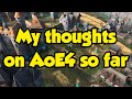 My thoughts on AoE4 (one month before release)