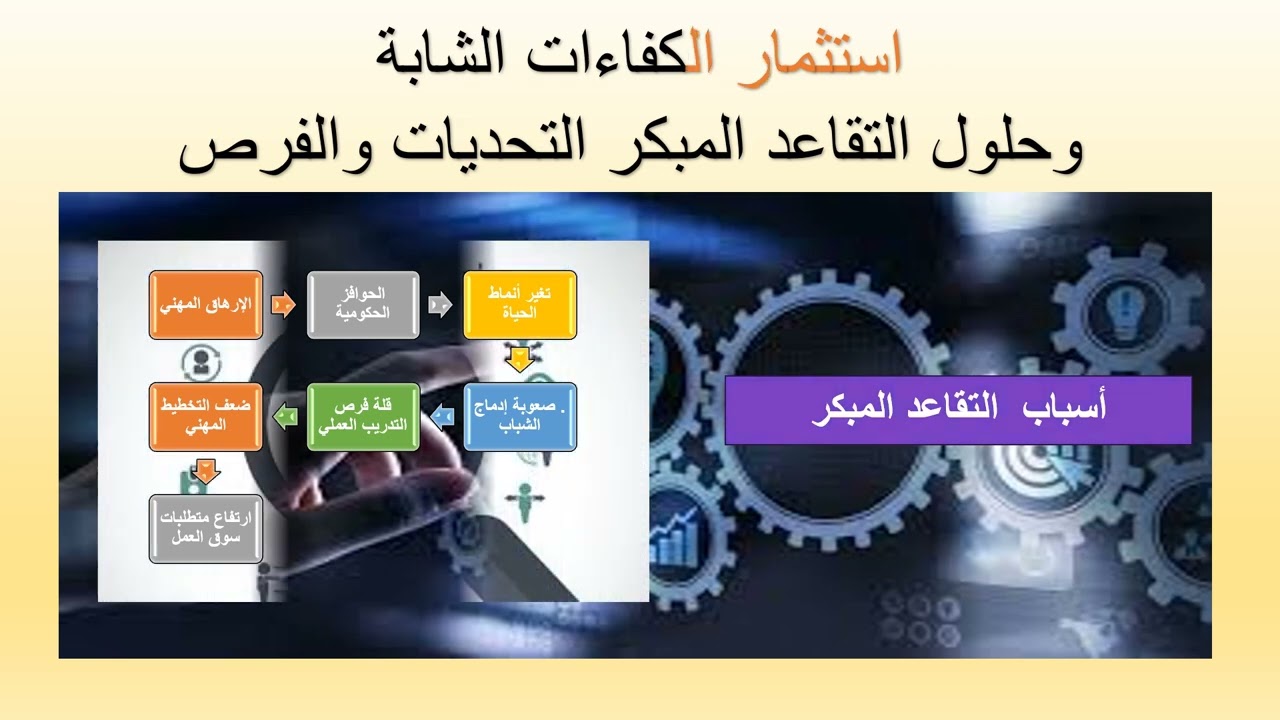استثمار الكفاءات الشابة وحلول التقاعد المبكر التحديات والفرص