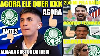 Palmeiras Anunciou Acordo Milionrio Almada De Graa Novo Lateral Andreas Derrota Corinthians