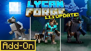 This Minecraft Bedrock Addon Lets You Become a Werewolf… (Lycan-Forge 1.1) screenshot 5