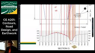 Civil Engineering - Contours, Road Design, and Earthwork