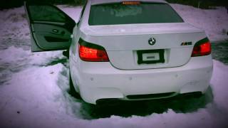 BMW M5 MUFFLER DELETE COLD START