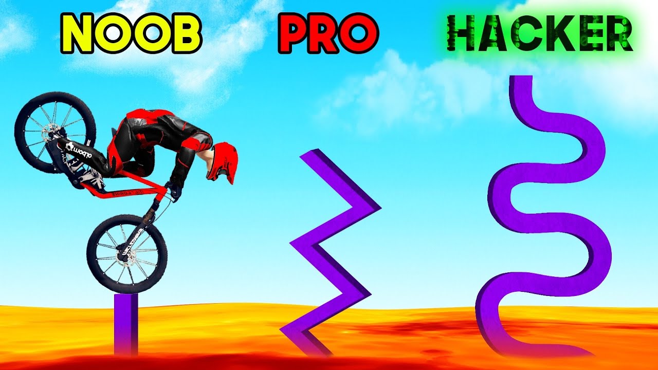 I beat this 99.9% impossible precision race in Descenders