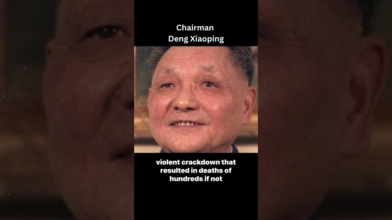 Tiananmen Square Massacre June 4 1989