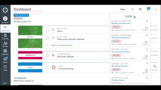 Canvas New Student Dashboard Tutorial