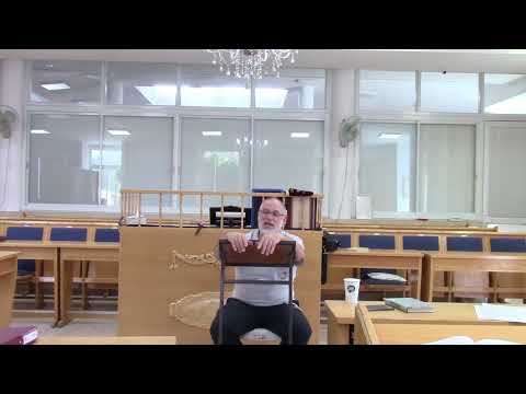 הלכה הרב מיקי ברדע שיעור מס' 24