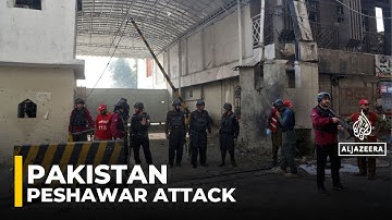 Six killed in suicide attack on security complex in Pakistan’s Peshawar