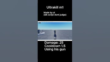 concept for asym game (day 5) #asymmetricalhorror #concept #roblox #robloxstudio #forsaken #devlog