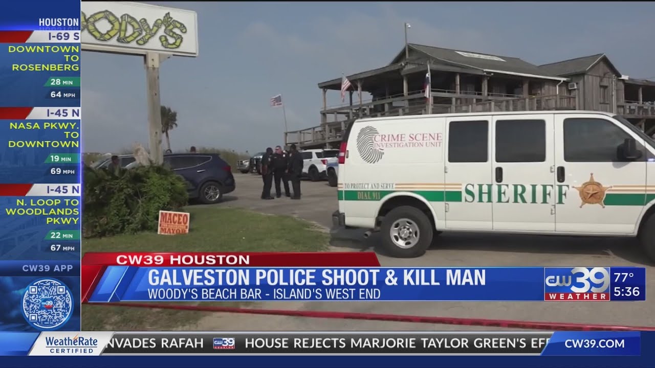 Galveston police shoot and kill man | CW39 Houston - YouTube
