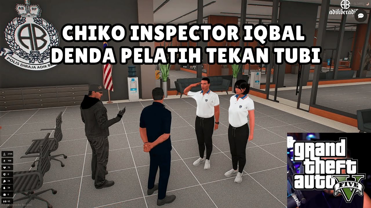 CHIKO INSPECTOR IQBAL DENDA PELATIH TEKAN TUBI LAWAK