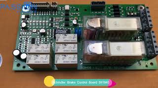 Schindler Elevator Brake Control Board ID.NR.591840