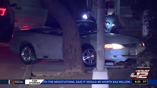 Man found dead inside crashed car near San Antonio College