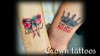 Beautiful Crown Tattoo Ideas For Men And Women Crown Tattoo Designs 2022 Trending