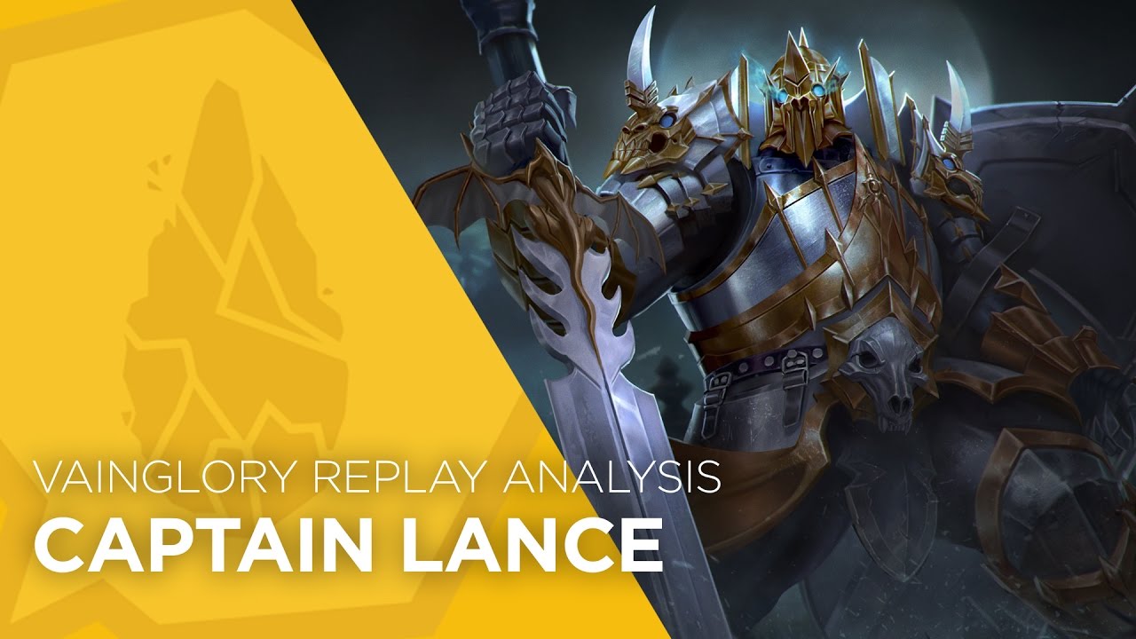 Vainglory Replay Analysis - Captain Lance - Pinnacle Of Awesome (Update 1.24)