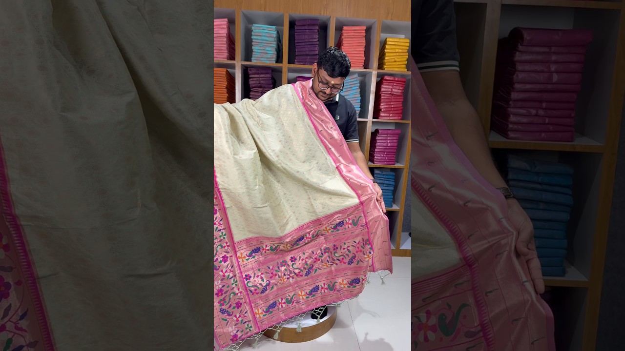 Rich Banarasi Soft Kanjivaram Paithani Saree