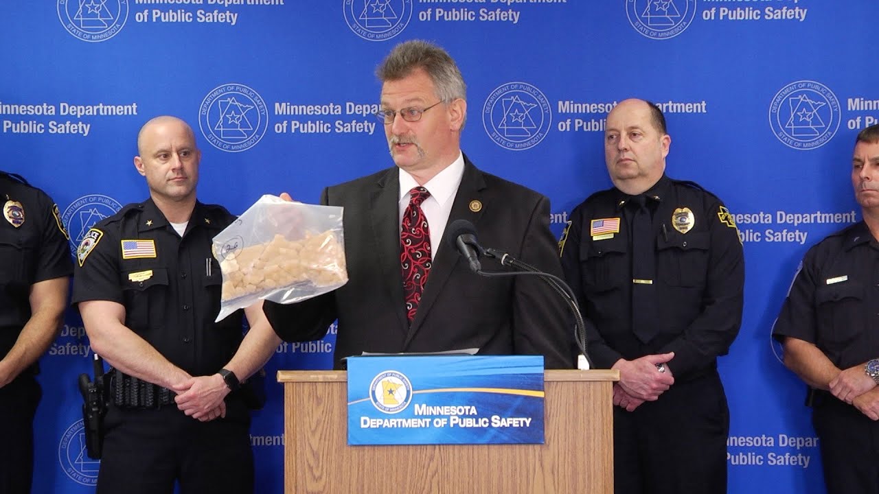 DPS News Conference: Marijuana Wax Seizures Surge Significantly in Minnesota