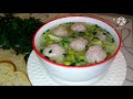 ЛЁГКИЙ СУПЧИК С ФРИКАДЕЛЬКАМИ, капустой и зелёным горошком! /рецепты На глазок/