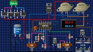 How To Make Variable Lab Bench Power Supply