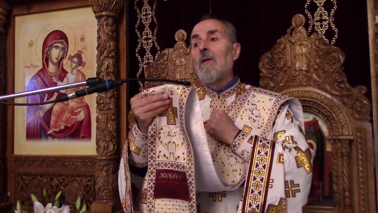 pr. diacon prof. dr. Ioan Caraza - predică la praznicul Naşterii Maicii Domnului (2016) bucharest hotel