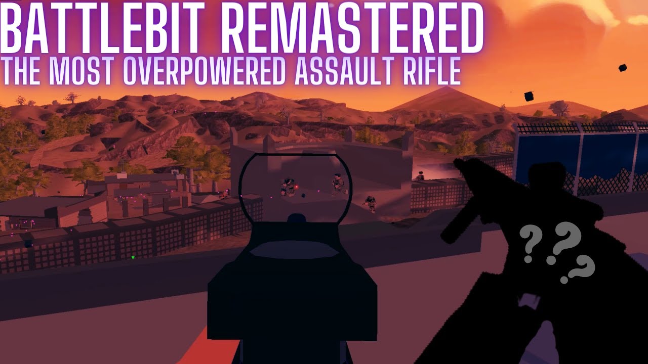 The MOST OVERPOWERED Assault Rifle In BattleBit Remastered