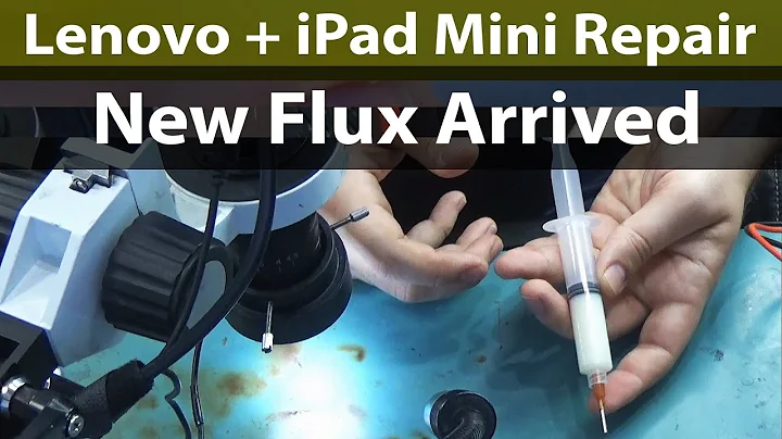 Lenovo IdeaPad 330 + iPad Mini No touch repair - AMTECH VS-213-A-TF Flux Arrived