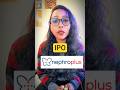 NephroPlus IPO Review: Solid Business or High Risk? (Analysis) 👀 #ipo #finance #stockmarket #shorts